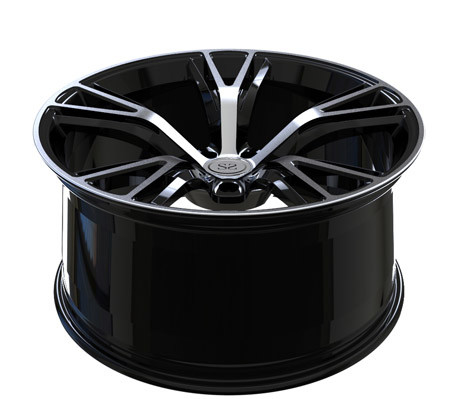 20 بوصة أسود آلة تشكيل الوجه T6 قطعة واحدة عجلات مزورة لسيارات BMW X5 X6