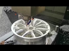 بورش ماتي أسود تصميم مخصص A6061 1 قطعة عجلة للسيارة الفاخرة