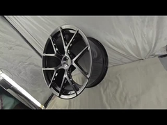 الحواف السوداء الصناعية ذات القفل المركزي 20x9.5 و 21x12