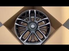 جنوط مخصصة مُشكّلة من قطعة واحدة، سوداء غير لامعة، لسيارات لكزس