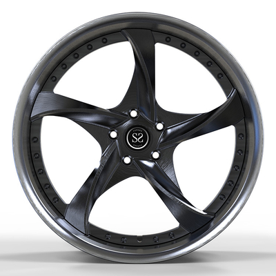 Lamborghini Custom 20 Inch 2 Piece Big Lip Forged Wheel Rims 5x120.5x120.00 جنيه