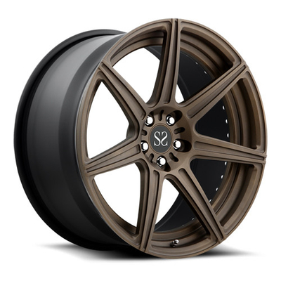 سبيكة الألومنيوم 2 قطع عجلات برونزية مزورة لأودي Rs6 Rs7 Rims21 22 بوصة 5x112