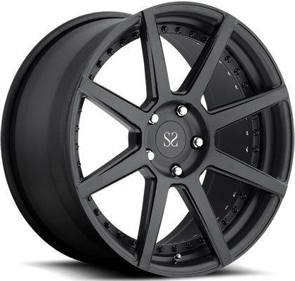 A6061 T6 1Pc عجلات سبيكة مزورة 18 19 20 21 22 بوصة أسود 5x112 5x120 ل E300L C260L