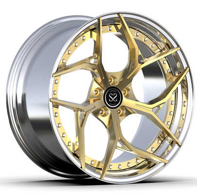 الدرجة S E63s W213 21x9.5 و 21x11 الذهب الملمع حسب الطلب
