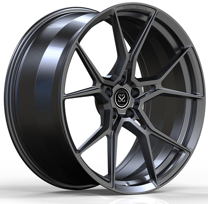 جاكوار إف بايس 18x9 5x108 عجلات الألومنيوم المقلدة مسدس لامع مخصص سبيكة معدنية 1-PC
