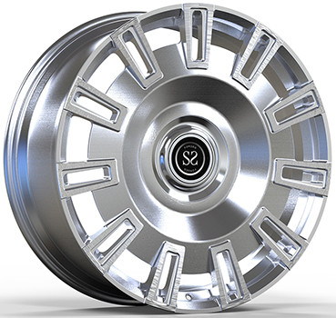 مرسيدس بنز GLS 600 مايباخ 22x9.5 و 22x11.5 1 قطعة عجلات مزورة واضحة ممشحة