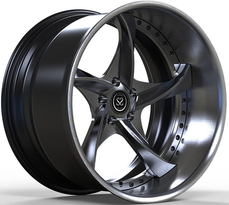 5x115 20x11.5 و 20x12 عجلات مزورة مخصصة من قطعة 2 لـ Doge Challenger