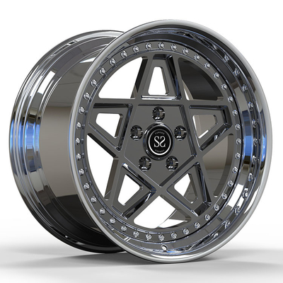 فورد جي تي 21x13 و 20x9.5 الشفاه الكبيرة 2 قطعة عجلات مزورة