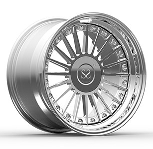 19 × 9 ET + 45 / 19 × 10.5 ET + 38 PCD 5 × 120 / CB 72.6 3-PC الأطواق المقلدة لبي ام دبليو F30
