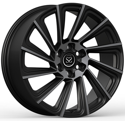 20x9.0/ET32/21/5x112/66.6 أسلوب التوأم الأطراف المقلدة اللمعان الأسود لأودي أول رود C7