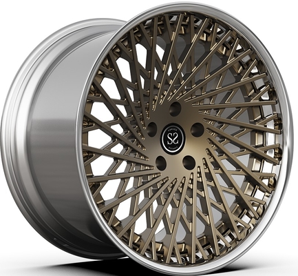 21x9.5ET30/22x12.5ET51/5x114.3/67.1 حواف برونزية مطلية للفيراري F12 ET - 76-90mm / Standard America VIA / JWL