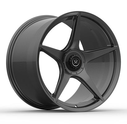 جنوط مخصصة مطروقة من الساتان Gun Metal مقاس 21x9.5ET+32 / 22x12ET+27 لسيارة فيراري SF90
