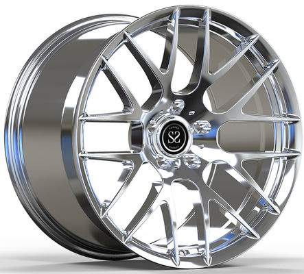 عجلات مخصصة من قطعة واحدة مطروقة مقاس 17-24 بوصة تناسب جميع المركبات