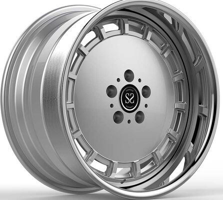 19x8.5ET38/19x9.5ET56/5x112/66.6 3-PC مطلي + أحزمة برونزية لعام 2019 مرسيدس-بنز C-Class AMG C 63 S Br205