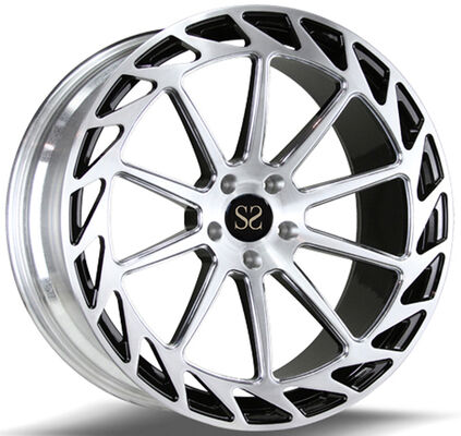 Custom Finishes Universal Vehicle Fit 1 Piece Forged Wheels with Lifetime Structure Warranty
