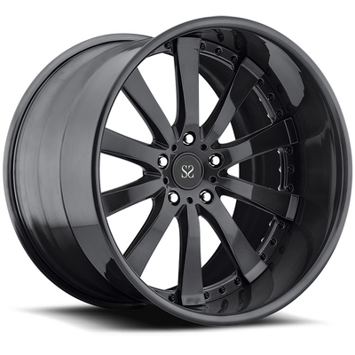 إطارات PCD 139.7 مم 21 بوصة من قطعتين مطروقة لسيارة ماكلارين 650 5x112 5x120 5x114.3
