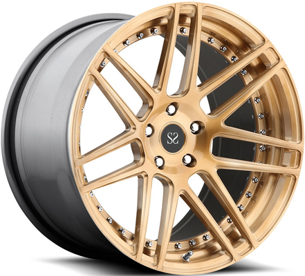 عجلات كلاسيكية مطروقة مقاس 22 بوصة مكونة من قطعتين من أجل Auid RS6 5x112