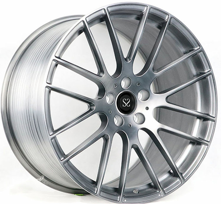 # SSEM1007 فرشاة سوداء لامعة مخصصة 1- قطعة عجلات مزورة مقاس 21 بوصة لمرسيدس بنز AMG S63 5x112