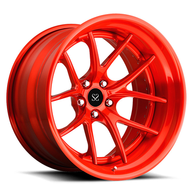 عجلات من سبائك الألومنيوم متداخلة من 3 قطع لنيسان GTR 5x114.3 19 20 21 بوصة