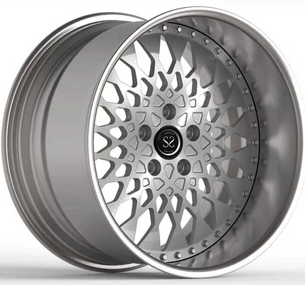 الاطارات المقلدة من الفضة 16 17 18 بوصة فولكسفاغن باسات NMS II