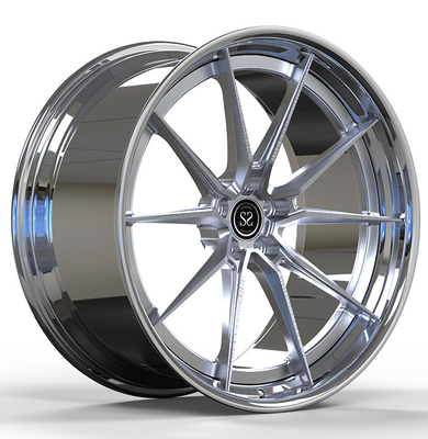 20X10.5 22x12 البولندية قطعتين عجلات مزورة سبائك الألومنيوم لأودي RS5.5