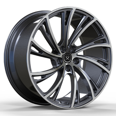 21x10 1 قطعة مزورة 5x120 سبائك الألومنيوم بندقية المعادن تشكيلها عجلة الوجه ل رينج روفر hse جنوط السيارة