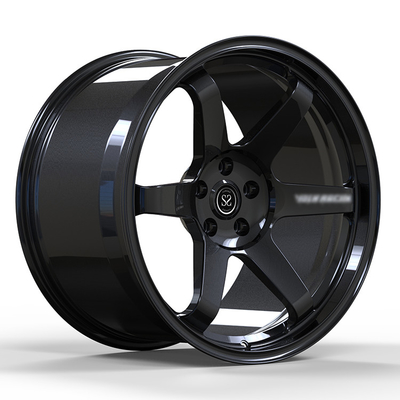 أسود لامع 1-PC متداخلة 18 19 20 21 22 23 بوصة 5x112 حافة عجلة لسيارات BMW M3 M4 M5 M6